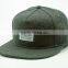 flat fashion bill 5 panel hat cap