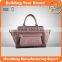 2840-2015 quilted two tones custom tote handbag wholesale China