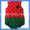 HOGIFT 2016 summer new baby watermelon climbing clothes/fruit baby clothes