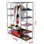 Non Woven Folding Jumbo Chest Wardrobe Shelves Hanging Bar Shoes Clothes Organizer OS003726