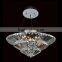 fancy art glass bowl modern crystal pendant light