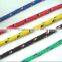 Yield strength polypropylene/pp plastic braided marine color rope