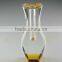 small k9 color Crystal glass Flower Vase Gift And home products