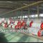 2015 new design pipe conveyor machine ,structure,roller.idler,pulley.etc directly from manufacturer
