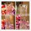 Popular gift delicate flower crystal vase