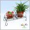 OEM quality guarantee metal flower pot stand for flowerpots