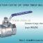 SS304/316L Stainless Steel two-piece type ball Valve