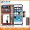 Set Screen Protector Stylus And Case , Brown Detachable Wallet Leather Case For Iphone 5