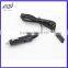 12v cigarette lighted plug with switch, car cigarette lighter dc power cable