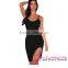 Black Slit Thigh Cheap Fashion Bandage Bandage Dress 2016 Bodycon