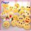 customize plush emoji pillow hot selling plush emoji cushion cheap soft QQ emoji pillow