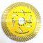 114mm hot pressed 4.5 inch diamond turbo saw blade