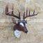 China Factory Wholesale wall mounted resin artificial deer head Christmas wall decoration                        
                                                Quality Choice