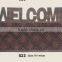 2015 hot sales welcome pvc injection mats