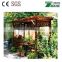 Wood plastic Materials Factory Outlets Outdoor Cheap Pergola used in balcony