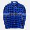 Latest Style Plaid Casual Men Shirt Turn-down Collar Shirt