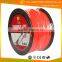 yahu Brand Spool 3LBS Square , Round , Star Shapes Grass Cutter Line Nylon Grass Trimmer Line For Cutting Weed