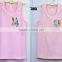 Variety of cute and colorful kids cotton material tank top