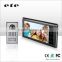 ETE dc15v/ac 100-250 7"tft-lcd color hd video / audio intercom doorbell for 2 apartment