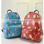 Women Retro Vintage Ladies backpack bags pu leather lucky cats