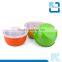 colourful fashion stainless steel salad bowl