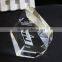 2016 clear crystal glass paperweight