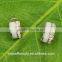 fashion designs cheap jewelry crystal white beaded earrings