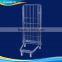 Heavy-duty Nestable Rolltainer iron security cage