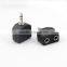 DC3.5 1 male to 2 female audio adapter