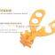 High quality Food cutting scissor/ safty baby food scissors/ Multifunctional fruit scissors