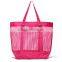 Candy color clear PVC beach tote bag promotional project