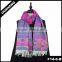 F14-6-B Ladies Scarf Acrylic Muffler Length Scarf