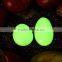 China empty luminous light emitting decorative pebble stone in various shape