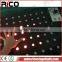 nightclubs party dj IP65 8*8 pixels Interactive led portable dance floor