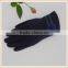 Soft Touch Screen Blue Wool Glove for Winter