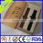 wooden wall hanging key box with inner tray
