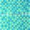 Modern house design blue glass mosaic tile, swimming pool glass mosaic, bathroom wall tiles glass (GS81504)