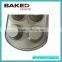New item carbon steel non-stick coating top 6 muffin pan 0.6mm