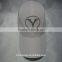 Custom white mirco sports hats embroiderd logo