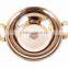 IndianArtVilla Handmade Steel Copper Hammered Serving Kadhai Karahi Wok 700 ML - Serving Dish Curry Home Hotel Restaurant