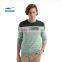 ERKE men's fashion stripe sweater pullover knitting sweater for man o-neck casual 100%cotton cheap sweater wholesale/OEM