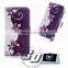 Fashionable Popular Painting Beautiful Pattern Design Book Style Flip Cover Case For Wiko Rainbow fast delivery