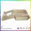 Hot sell gold stamping paper box with window for food