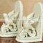 wholesale factory direct sell high quality white bird bookend