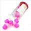 10pcs Plastic Nail Soaker /gel Polish Remove Clip / Wearable Nail Soaker Cap