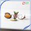 Hot Sale Unisex Sun Flower Acrylic Brooches Set,4 Pcs Set Acrylic Cameo Brooch
