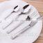 Engraved Handle Catering Stainless Steel Cutlery Set KX-S154