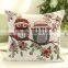 owls jacquard pillow, cushion cover