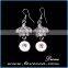 New wholesale antique colorful square large gemstone earrings