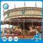 Theme park carousel horse game kids amusement merry go round
